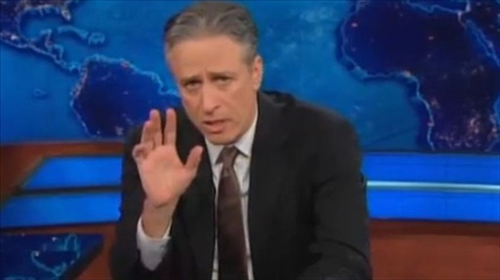 Jon Stewart rips GOP's 'hilarious and misguided' fear-mongering at NRA event