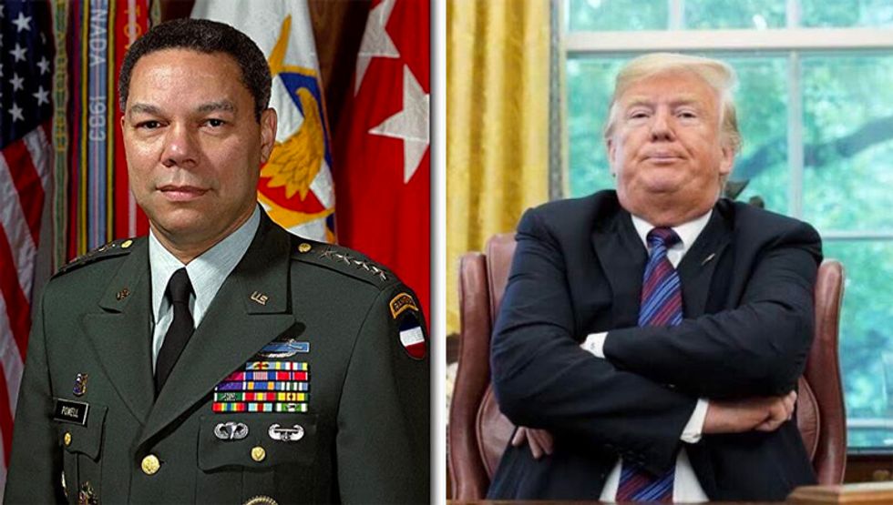 Trump ridiculed for meltdown on Gen. Colin Powell after CNN appearance: 'Cadet Bone Spurs says what?'