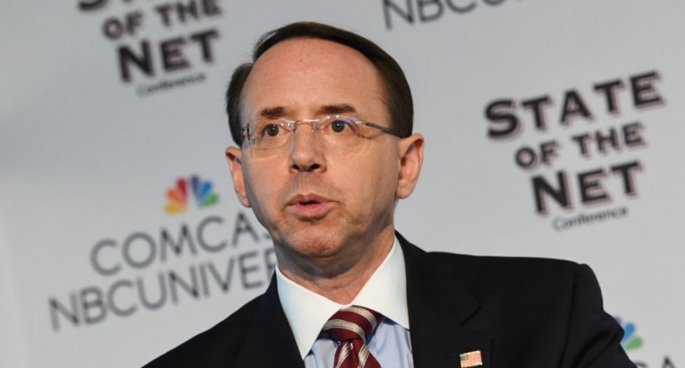 Rod Rosenstein is no longer overseeing Robert Mueller's probe — and the new acting AG is: report