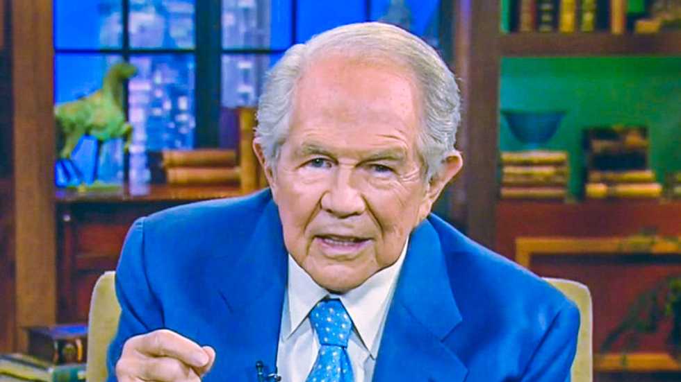 Pat Robertson: Don't try to prove God exists to atheist 'swine' on Facebook and Twitter