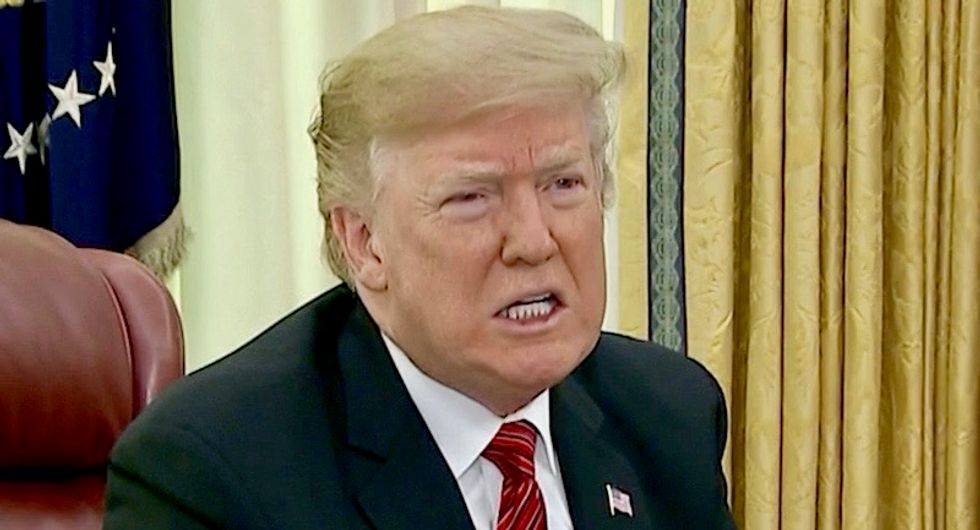 'He lied! He lied again! He lied!' Trump tweets out crazed attack on 'bad lawyer' Michael Cohen