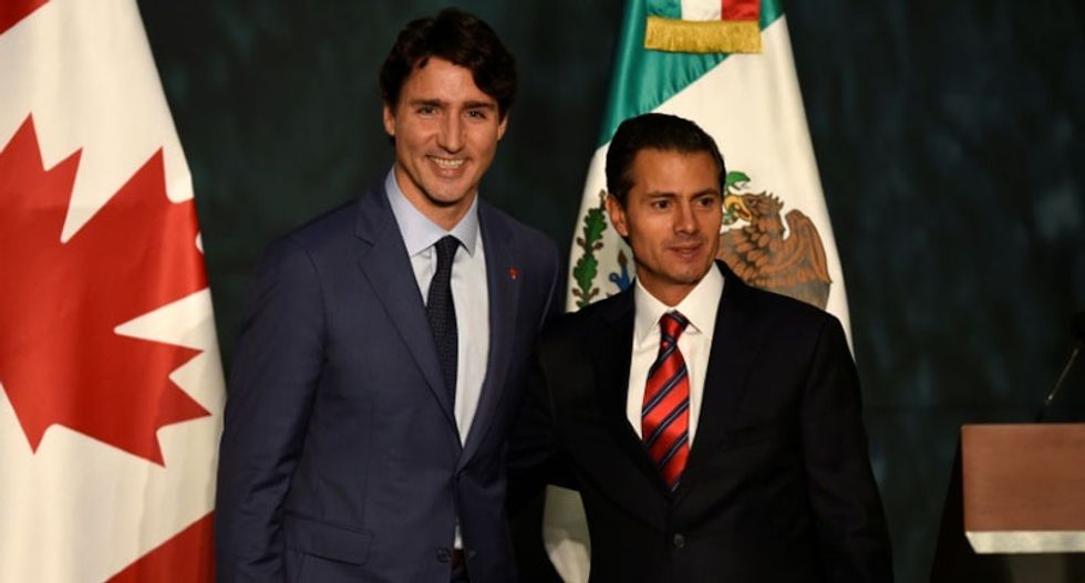 Canada and Mexico stick to their guns on NAFTA despite Trump threats