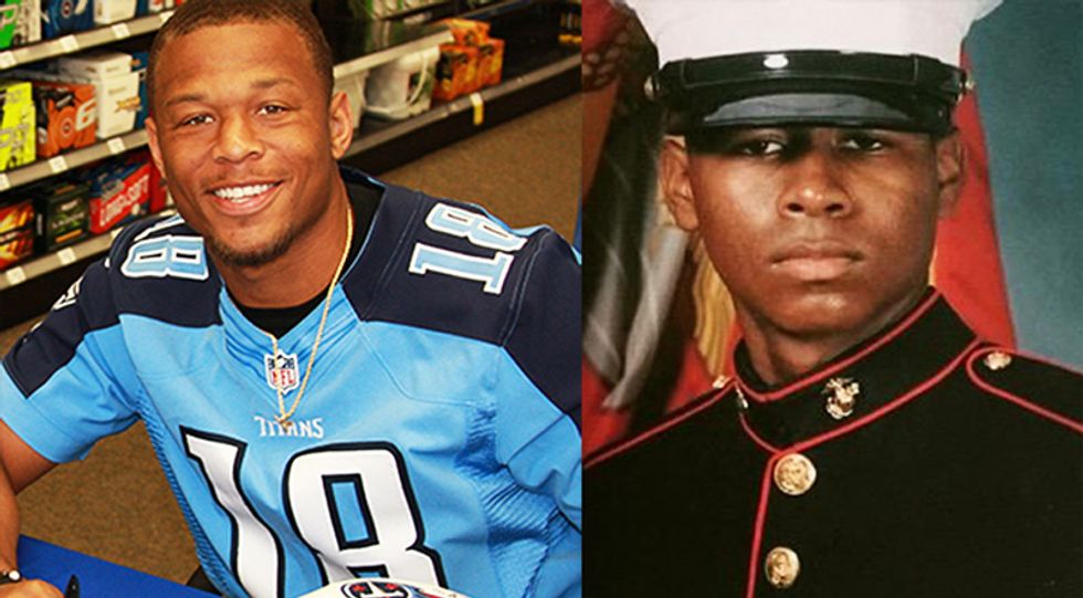 Online racists accuse protesting NFL player whose brother died in Afghanistan of hating the military