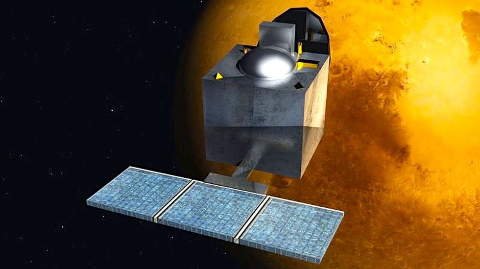 India's pioneering space probe is halfway to Mars -- on a shoestring budget
