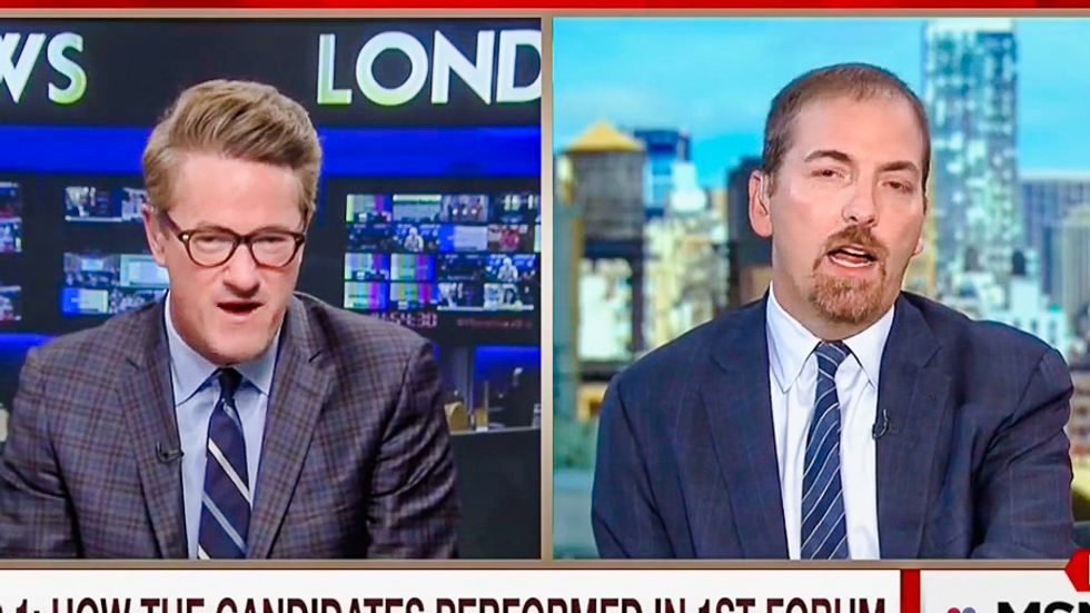 'It was a draw': Morning Joe says Trump tied at forum because Clinton's answers were too 'detailed'