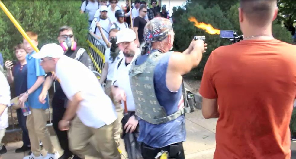 Right-wing extremists using Facebook to recruit for 'boogaloo' attacks on liberals and cops: report