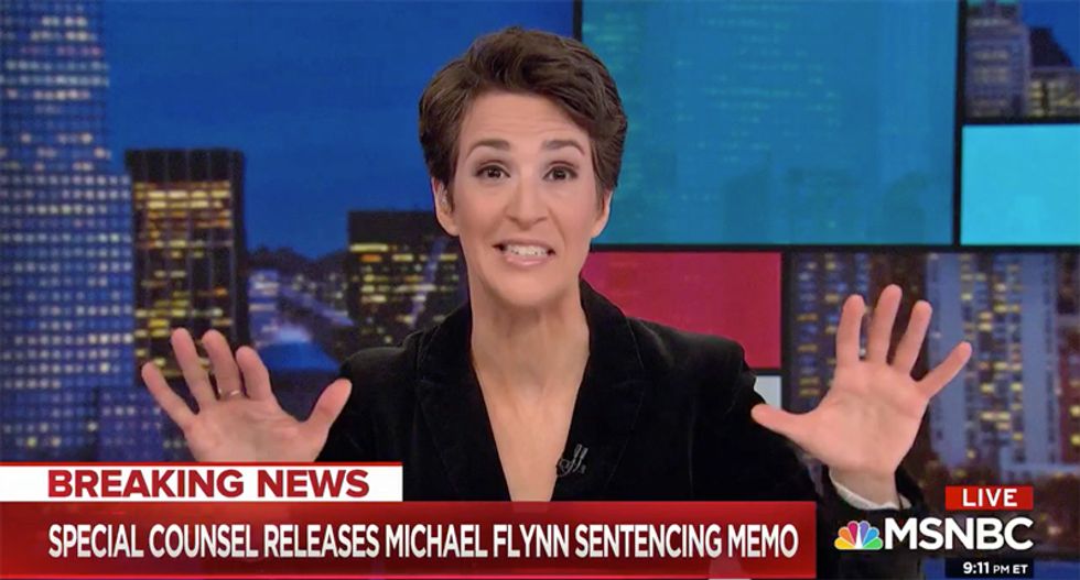 WATCH: Maddow breaks down the timeline Robert Mueller revealed in the Michael Flynn sentencing memo