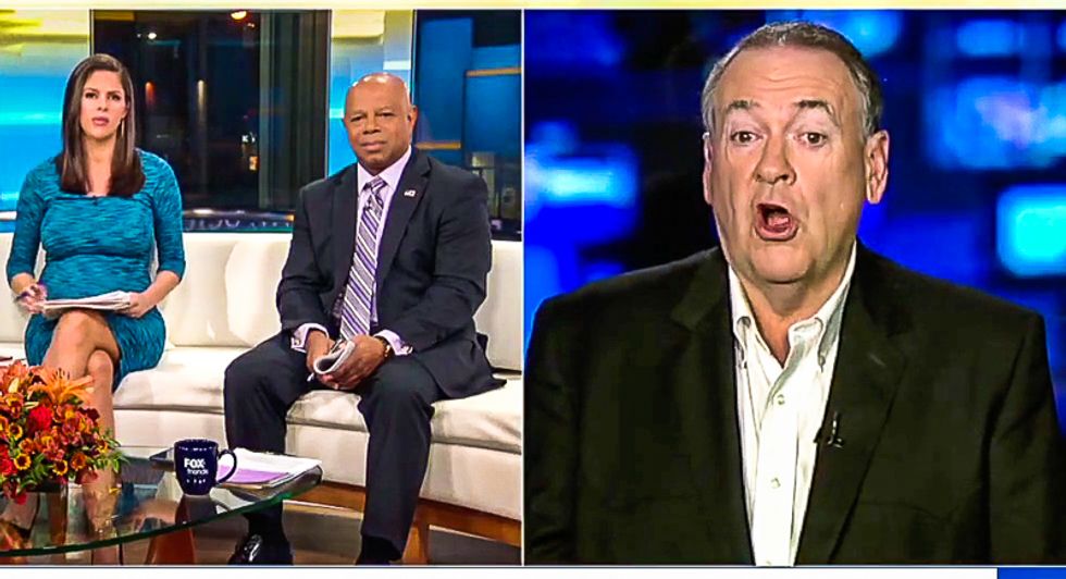 'I can't recall': Mike Huckabee suddenly doesn't remember Trump 'p*ssy grabbing' tape after Weinstein