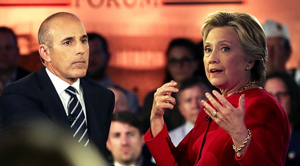 The 8 most blistering criticisms of Matt Lauer's abysmal job moderating NBC's 'Commander-in-Chief' forum