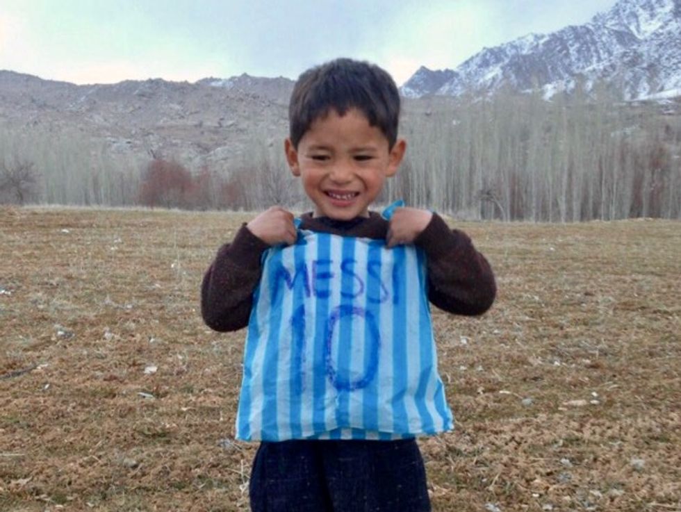 From dream to nightmare: Afghan 'Little Messi' forced to flee