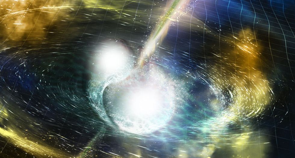 Groundbreaking discovery revealed: Scientists have detected gravitational waves and light from star collision