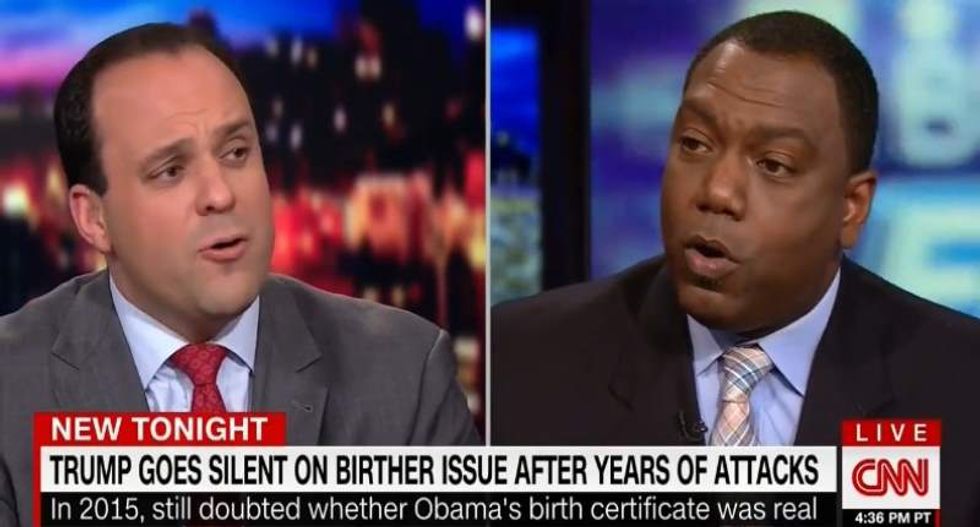 CNN guest rips Trump advisor: His birtherism makes your black outreach 'an abject failure'