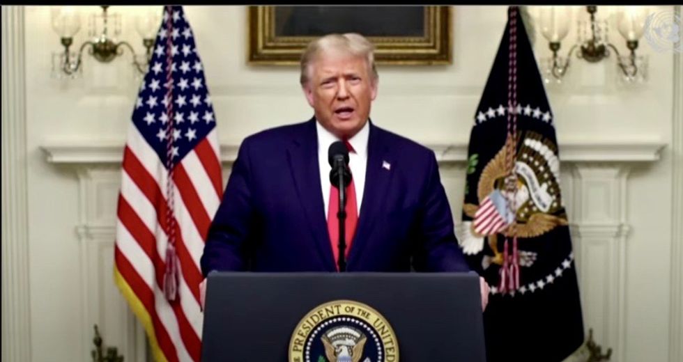 Trump lashes China as UN warns against 'Cold War'