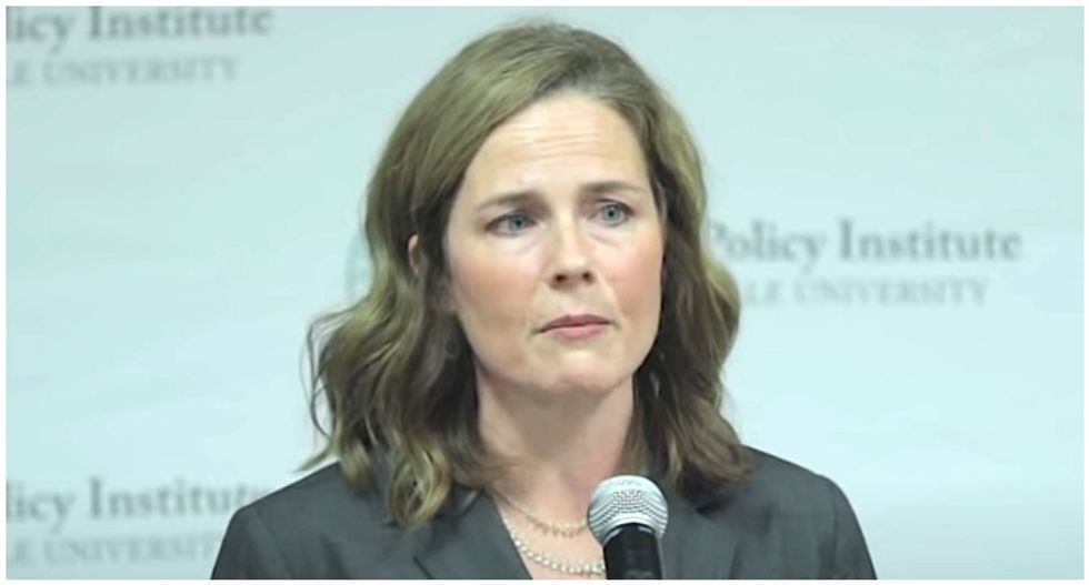 Amy Coney Barrett is currently Trump's front runner for RBG's replacement: report