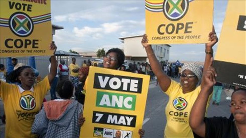 ANC gets 'overwhelming mandate' from South African voters