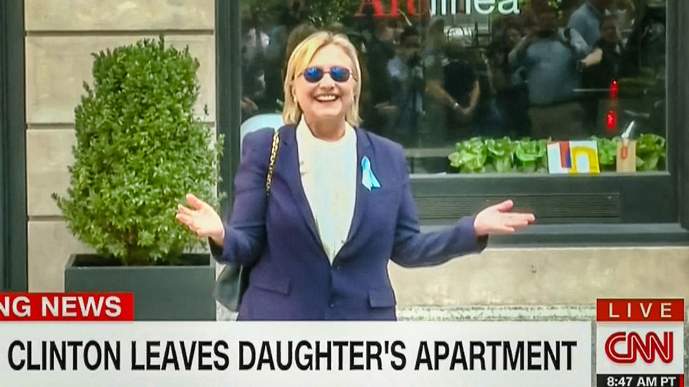 Fox whips alt-right into frenzy with sketchy claim Clinton had 'medical episode' at 9/11 memorial