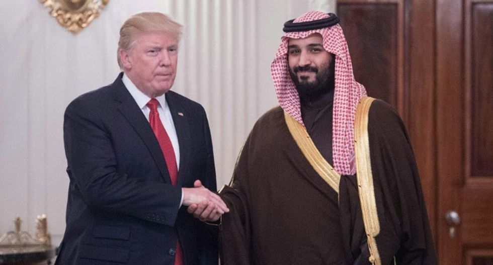 Trump hit with a furious backlash for letting the Saudis dictate US foreign policy
