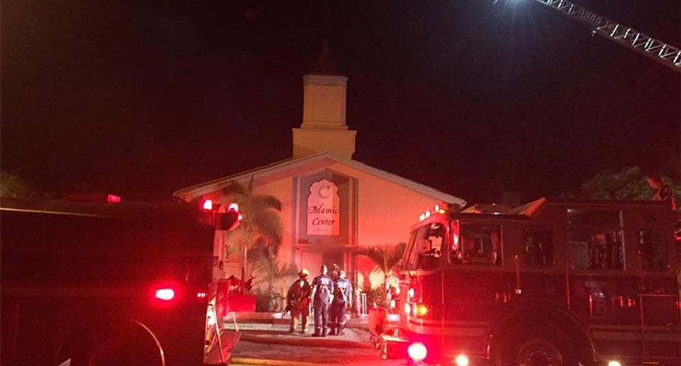 'White people are going to kill you': Georgia mosque on high alert after threat of 'mass slaughter'