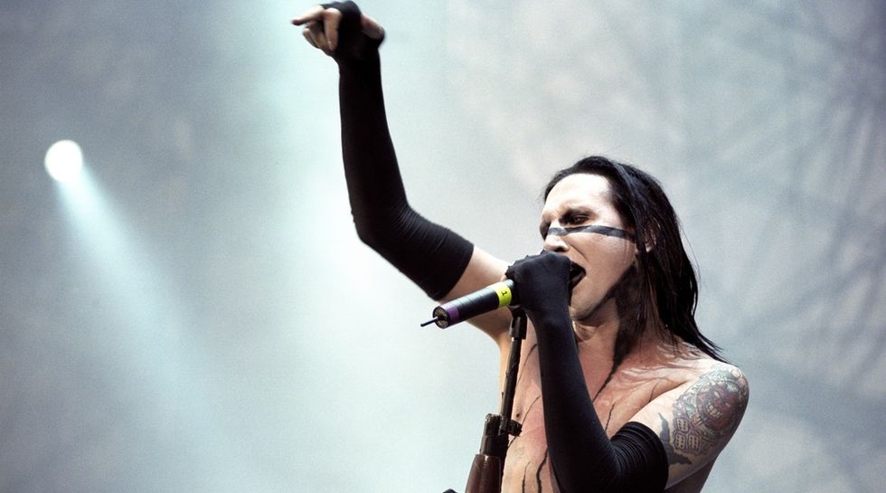 Marilyn Manson dances on Fox News's grave: 'It’s been fun watching them go down'