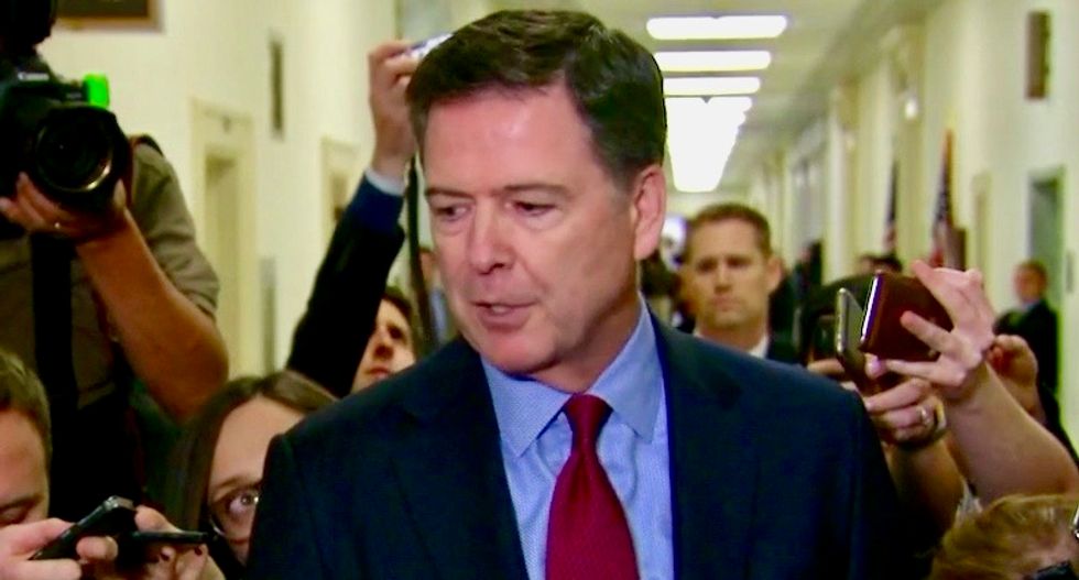 James Comey emerges from hearing and destroys Republicans for abandoning the rule of law