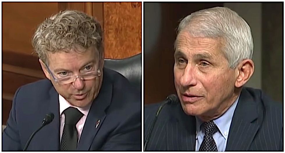 ‘You got owned’: Rand Paul mocked for trying to rebut Fauci 24 hours after they clashed at hearing