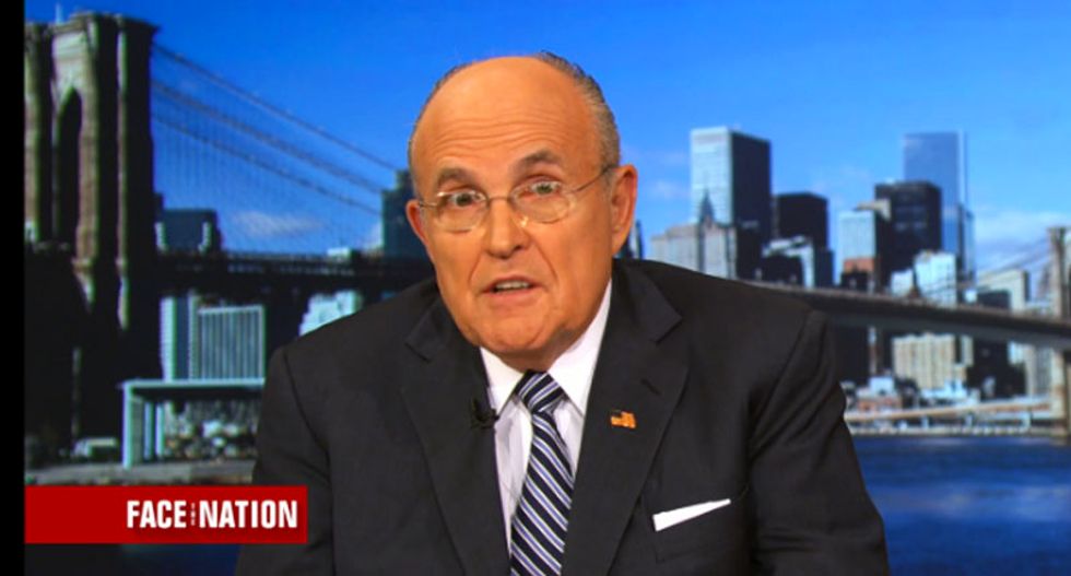 Rudy Giuliani: Black parents should teach their children to fear other black kids -- not cops