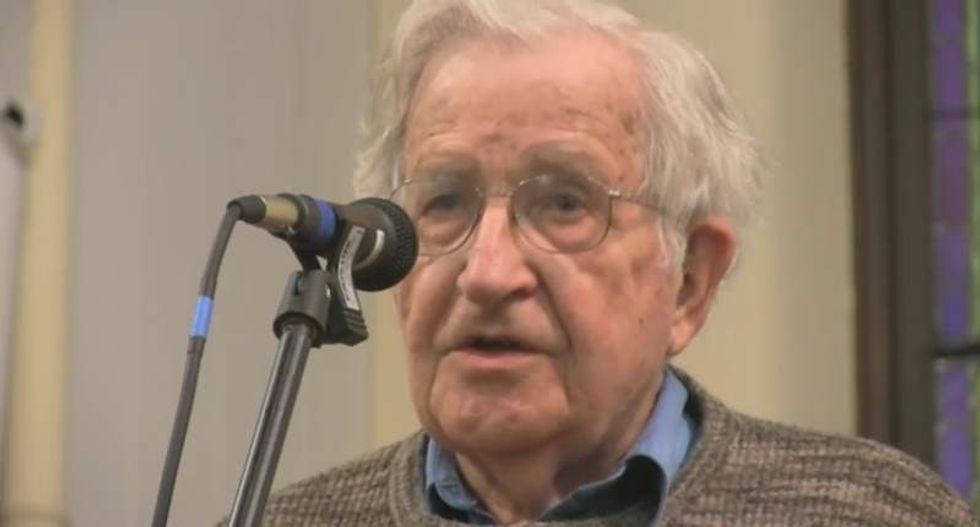 Noam Chomsky warns Trump’s victory presents ‘literal threat to survival’ of human species