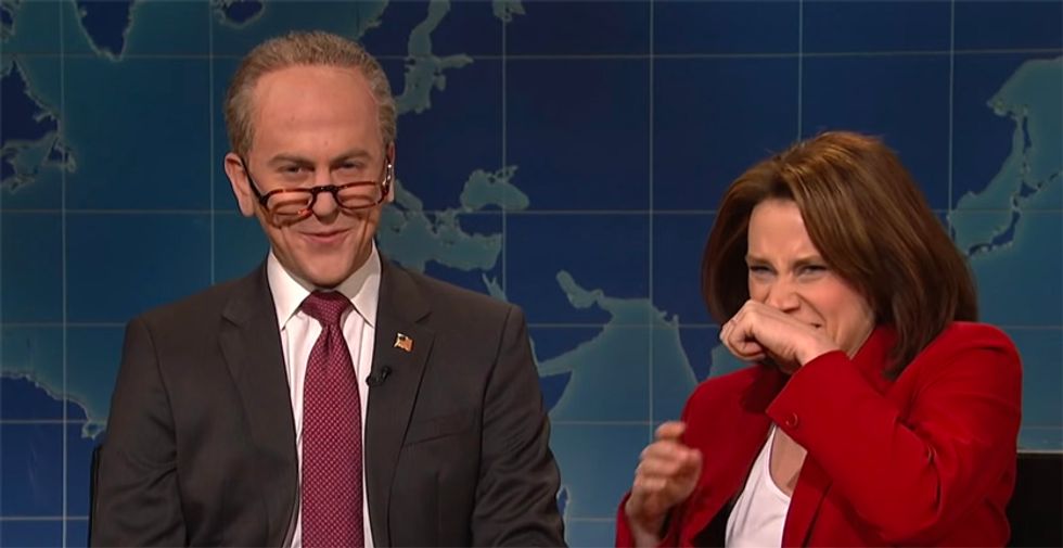 SNL's Schumer and Pelosi troll Trump over fallout with Ann Coulter