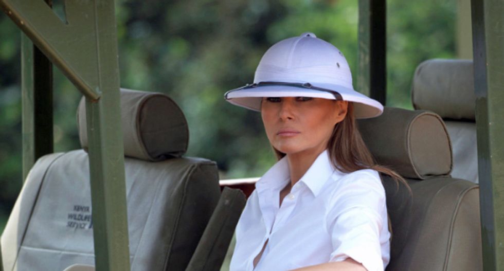 'God, this sucks': Internet aghast at what Melania Trump has done to the Rose Garden