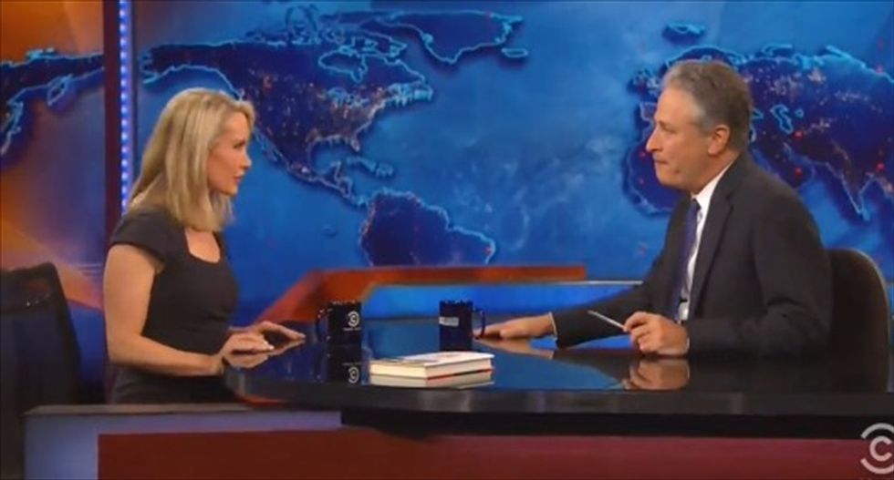 Jon Stewart tells Fox's Dana Perino: Our shows working together would make a 'sh*t taco'