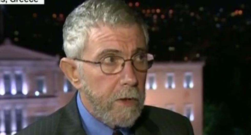 Paul Krugman destroys the media myth that Trump voters have economic anxiety: It's about race