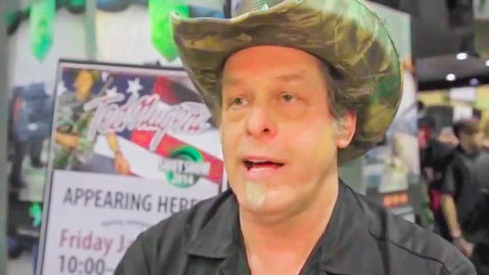 Ted Nugent: Obama using health care reform and IRS to start a race war, just like the Nazis