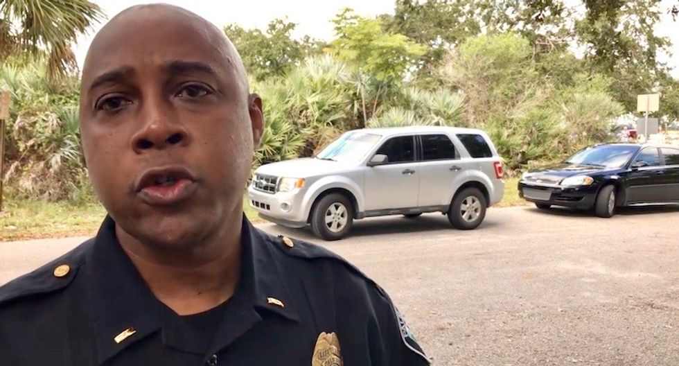 Gunman shuts down polling place in Democrat-dominated Florida city