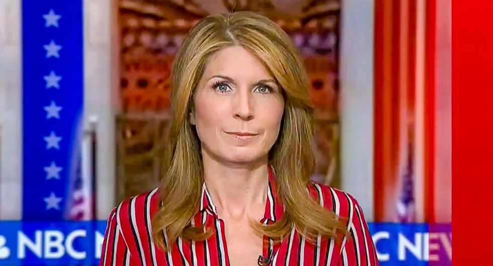 Nicolle Wallace cautions viewers before airing Trump clip: 'We'll warn you that his entire statement is a lie'
