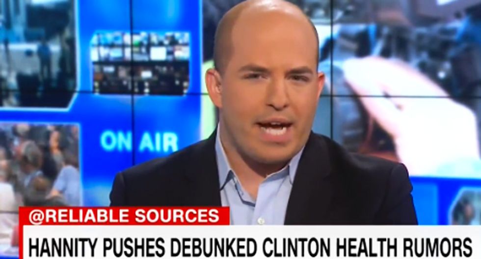 CNN host shreds Hannity for Clinton health conspiracies: ‘Fox still has ‘news’ in its name’
