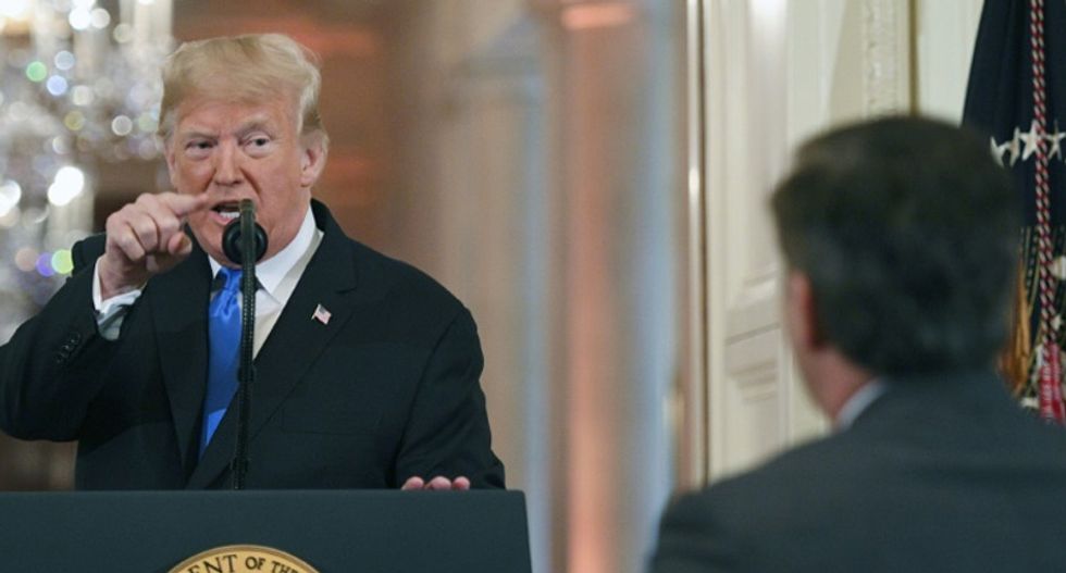 Fox News host claims CNN's Jim Acosta was 'provoking a physical confrontation' and mocks anger over doctored video