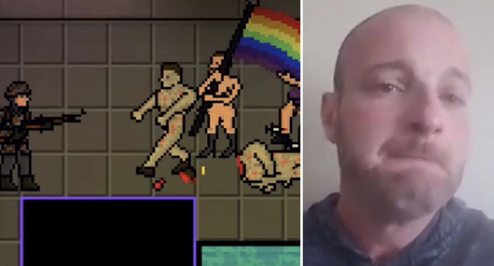 'Crying Nazi' releases video game where users play Richard Spencer and kill reporters and LGBT people in Pulse-like club