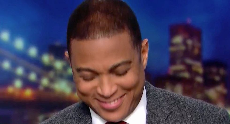 Watch CNN’s Don Lemon bursts out laughing at president’s cabinet officials and staff who once hated Trump