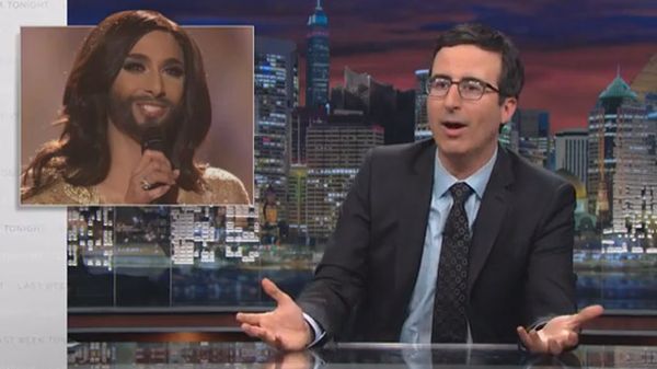 John Oliver: Ukraine and Russia went to war this weekend, and a bearded diva won