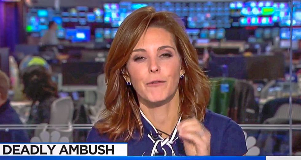 MSNBC's Stephanie Ruhle bursts into tears shaming Trump over fallen soldiers: 'Families are heartbroken'