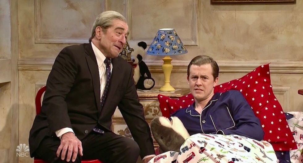 WATCH: Robert Mueller interrogates Eric Trump on SNL