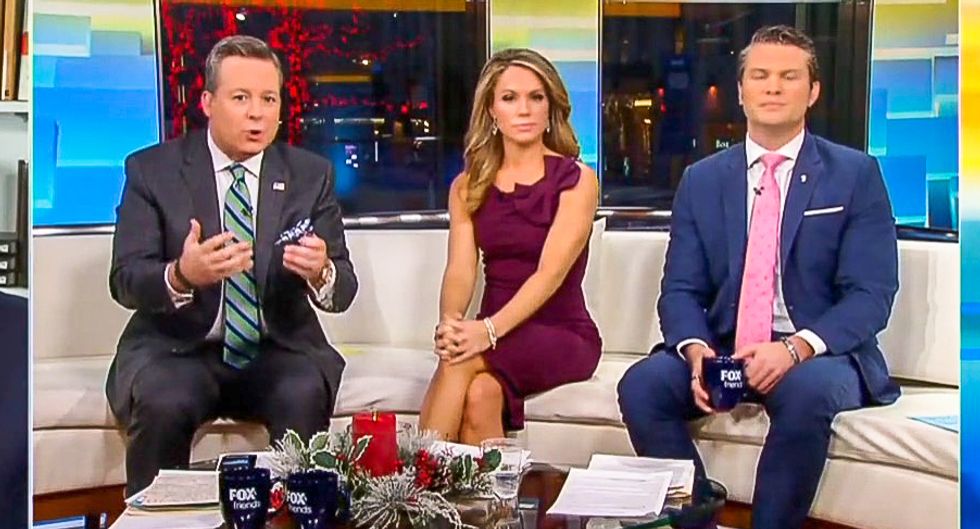 'That stops me in my tracks': Conservative writer stuns Fox & Friends by revealing Trump likely to be indicted