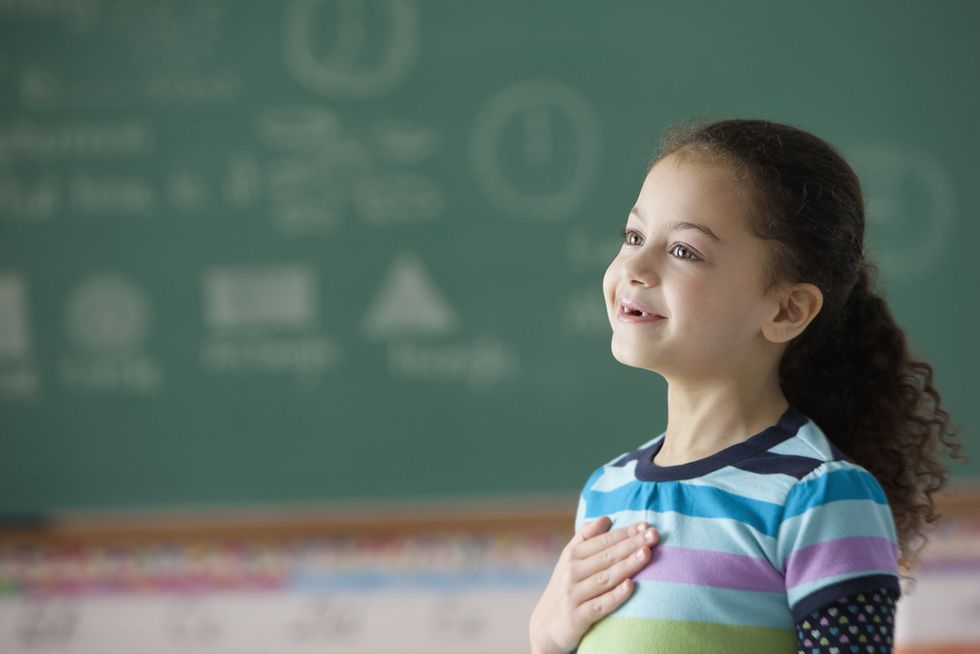 Oklahoma school bans 'gestures of protest' in new rule forcing students to stand for the national anthem