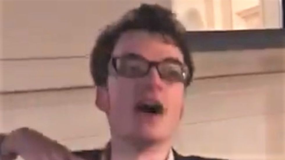'We're white men -- we did everything!' Video captures white Columbia student going on racist rant