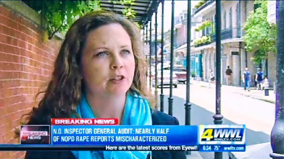 Audit finds New Orleans appears safer because police misreport half of rapes as lesser crimes