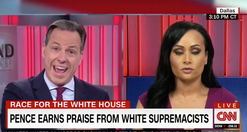 WATCH: Frustrated Jake Tapper unloads on Katrina Pierson for ridiculous spin on 'deplorable' comment
