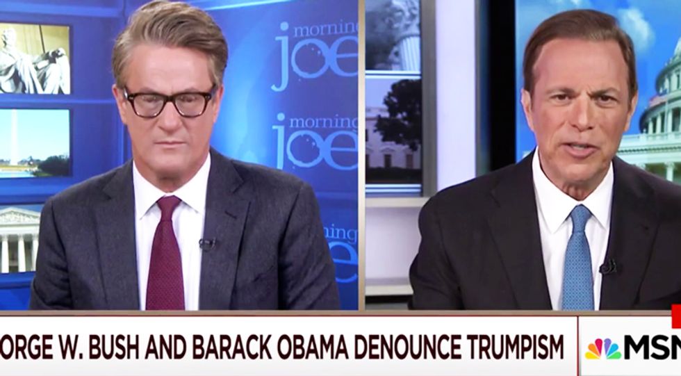 Presidential historian Michael Beschloss explains the significance of yesterday's Bush-Obama attack on Trump