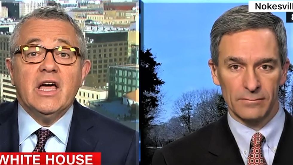 CNN's Toobin shoots down Trump defender's claim there's nothing wrong with paying off mistresses to get elected