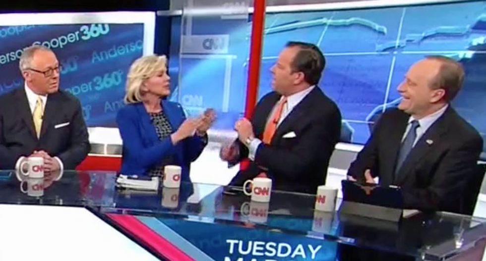 WATCH: CNN panel devolves into chaos after Trump backer claims the president is ‘protecting America’ from Putin