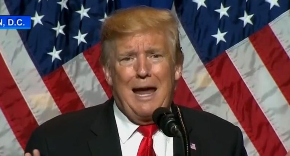 Trump makes criminal justice reform about himself as he rants about Mueller